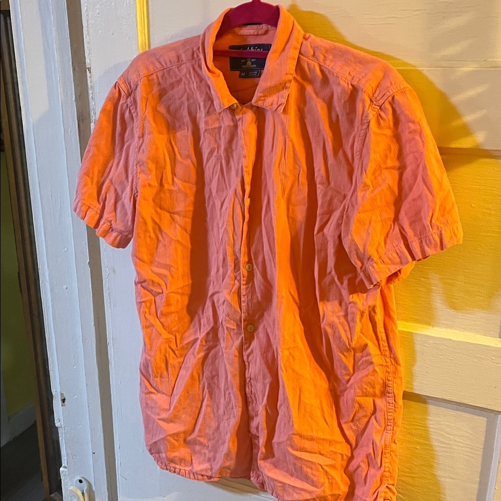 Chubbies Vibrant coral Short Sleeve Shirt